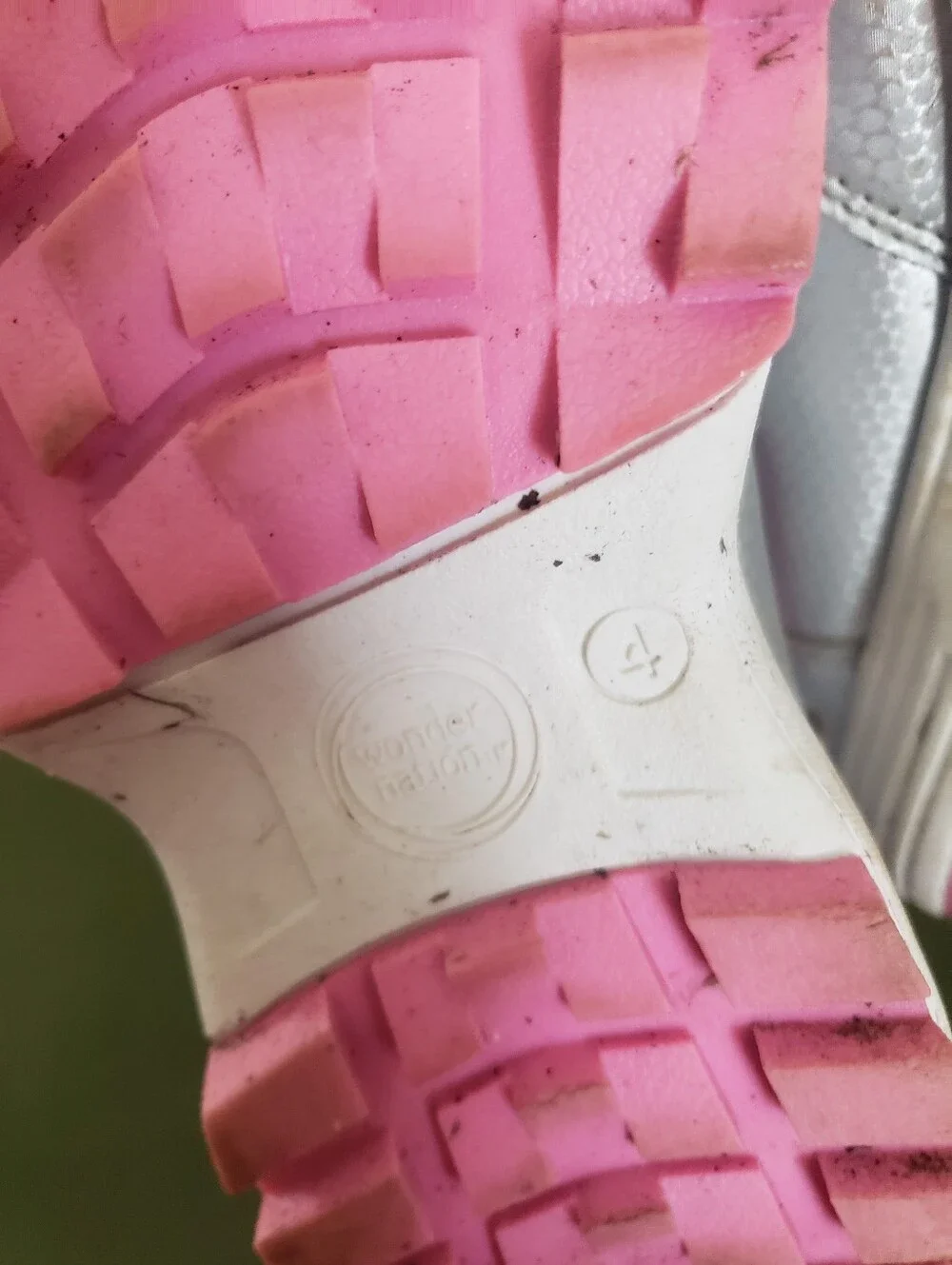 Kids Wonder Nation Pink And Silver Snowflake Winter Snow Boots 4